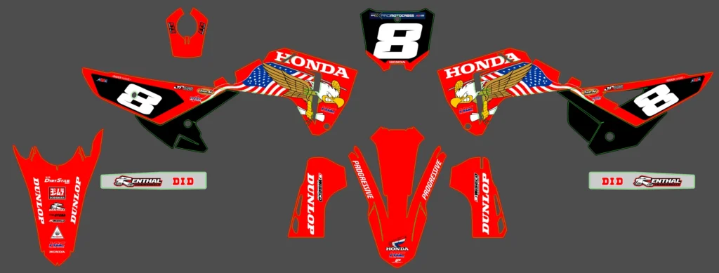 Okleina motocyklowa HONDA - HON-367