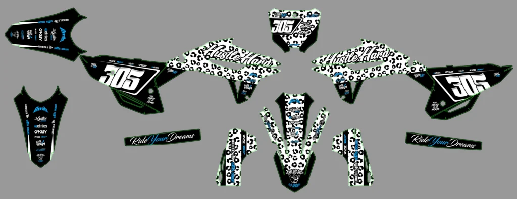 Okleina motocyklowa HONDA - HON-369
