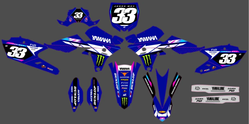 Okleina motocyklowa YAMAHA - YAM-565
