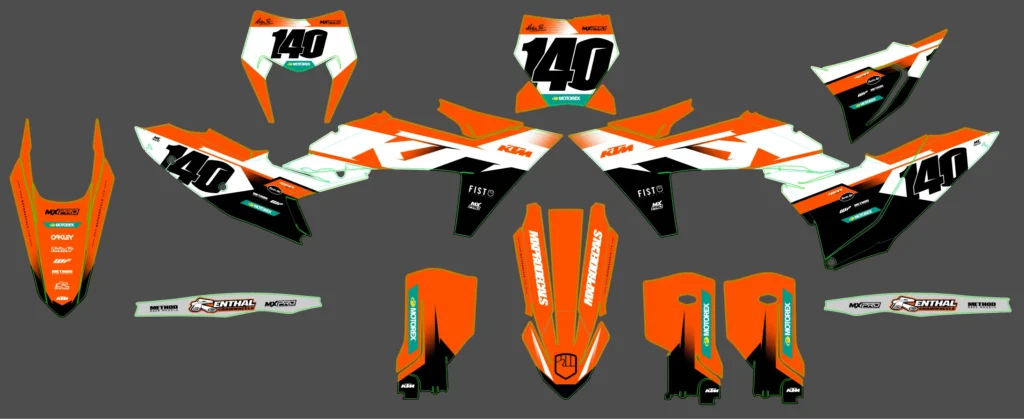 Okleina motocyklowa KTM - KTM-826