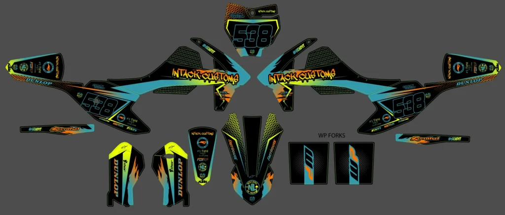 Okleina motocyklowa KTM - KTM-1084