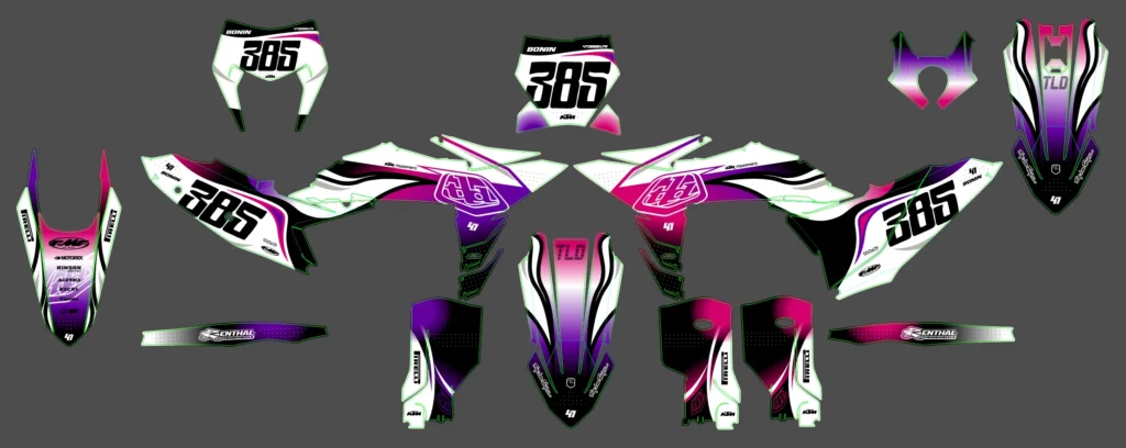 Okleina motocyklowa KTM - KTM-1021