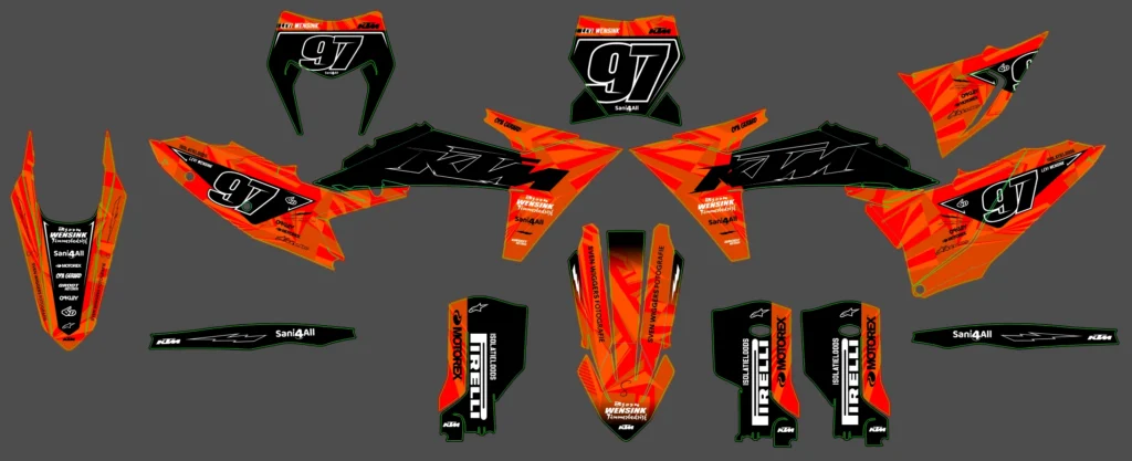 Okleina motocyklowa KTM - KTM-994