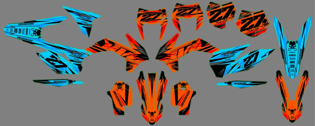 Okleina motocyklowa KTM - KTM-1067