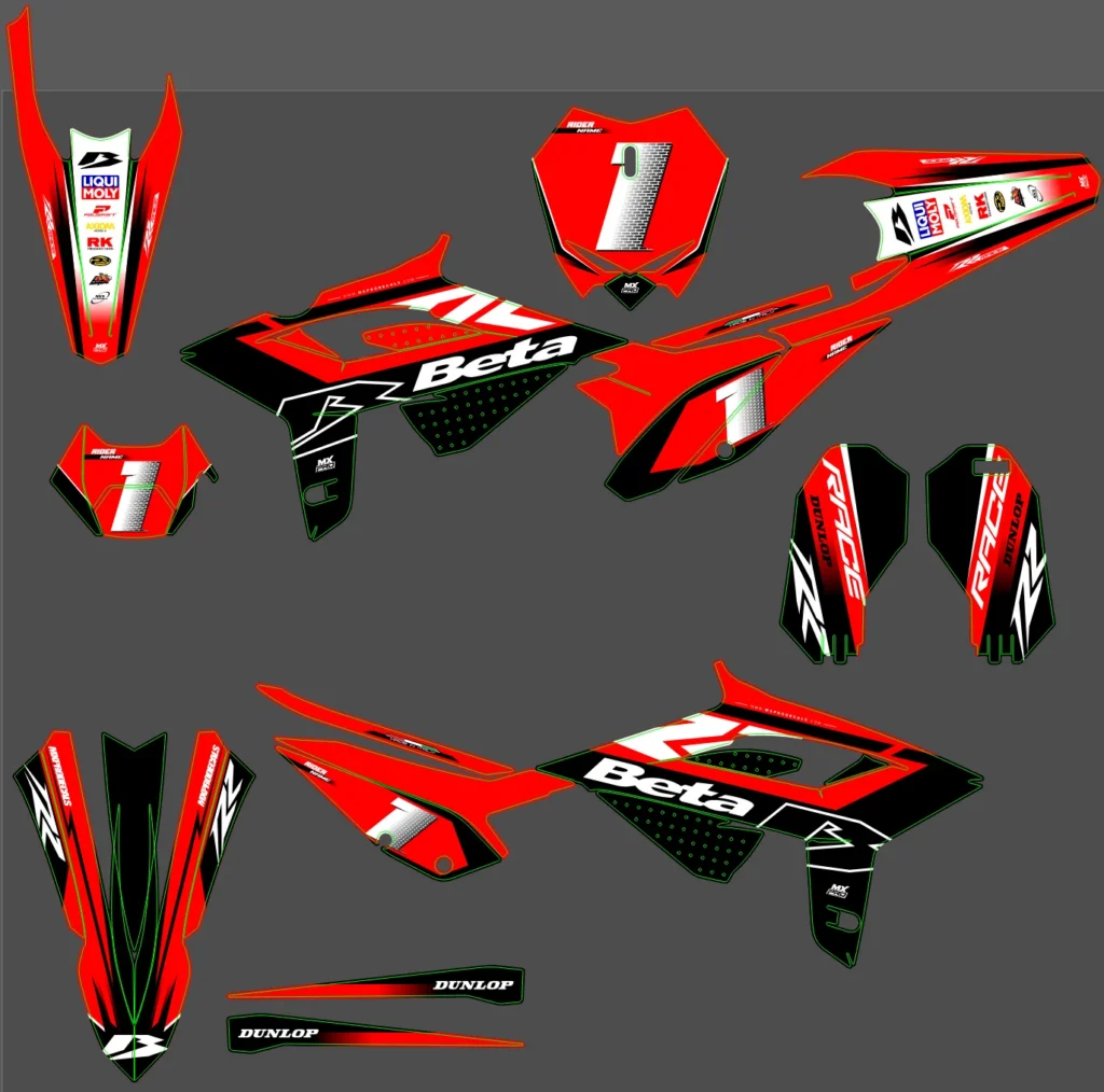 Okleina motocyklowa BETA - BETA-117