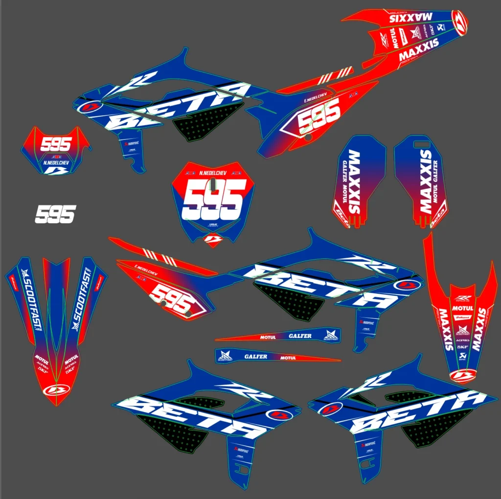 Okleina motocyklowa BETA - BETA-118