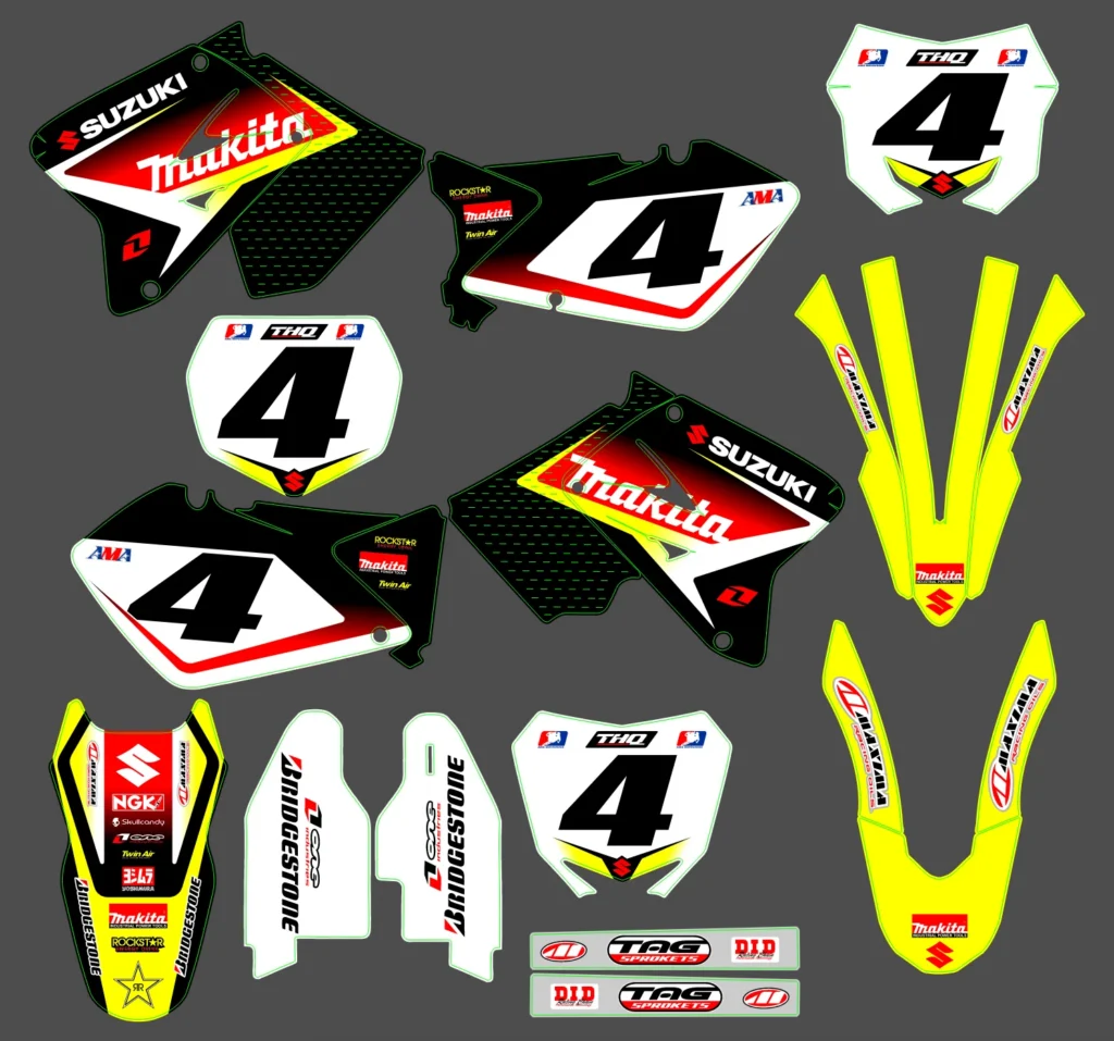 Okleina motocyklowa SUZUKI - SUZ-141