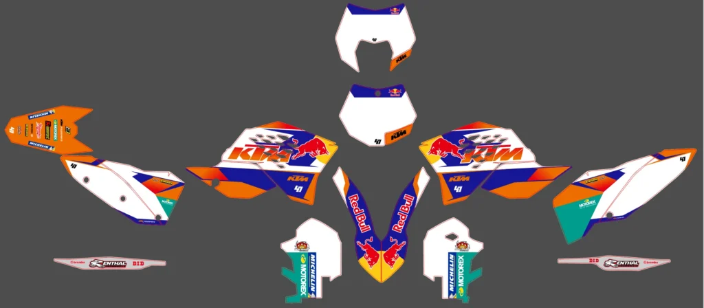 Okleina motocyklowa KTM - KTM-576