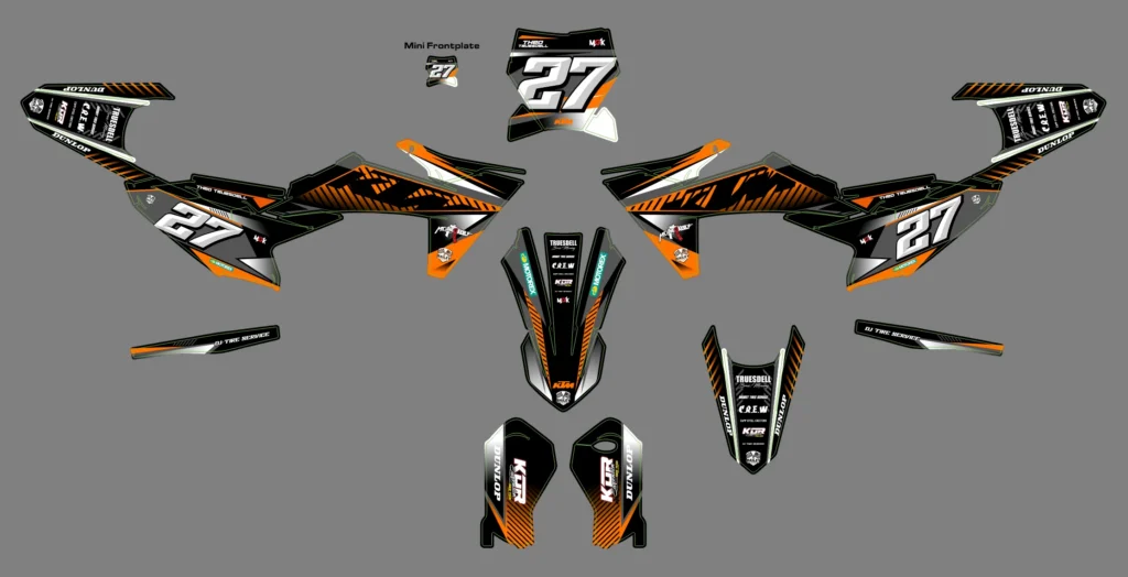 Okleina motocyklowa KTM - KTM-964