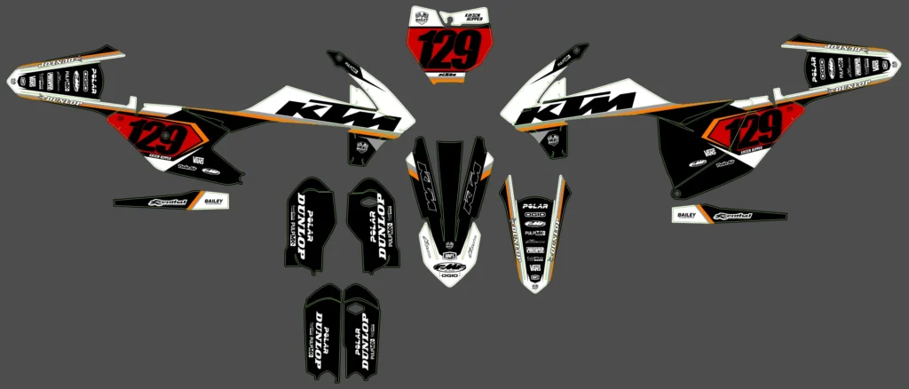 Okleina motocyklowa KTM - KTM-679