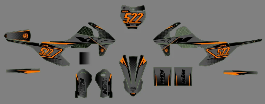 Okleina motocyklowa KTM - KTM-859