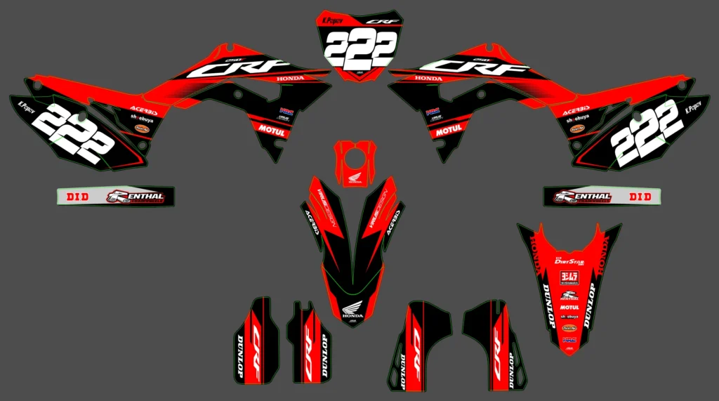 Okleina motocyklowa HONDA - HON-379