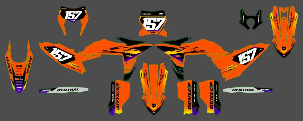 Okleina motocyklowa KTM - KTM-913