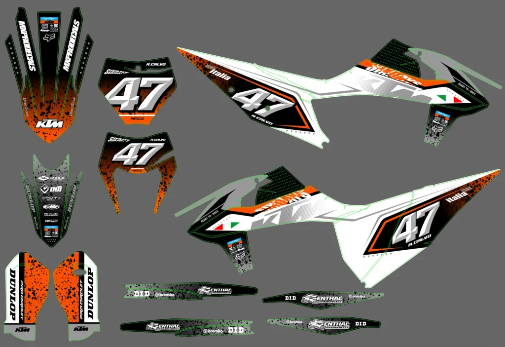 Okleina motocyklowa KTM - KTM-1132
