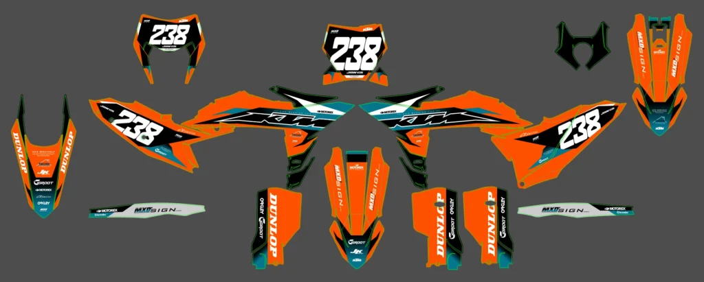 Okleina motocyklowa KTM - KTM-890