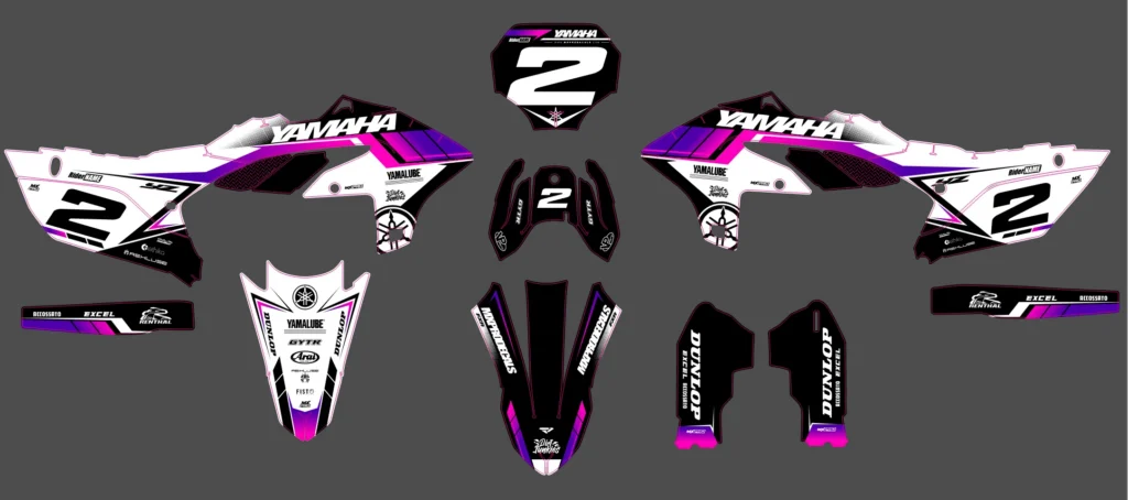 Okleina motocyklowa YAMAHA - YAM-591