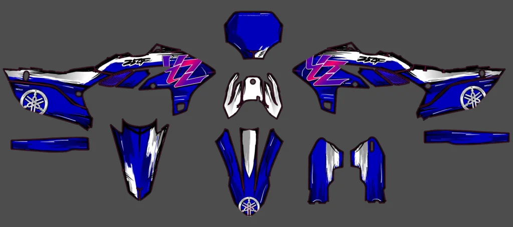 Okleina motocyklowa YAMAHA - YAM-592