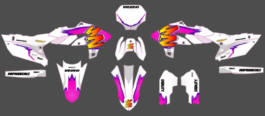 Okleina motocyklowa YAMAHA - YAM-593