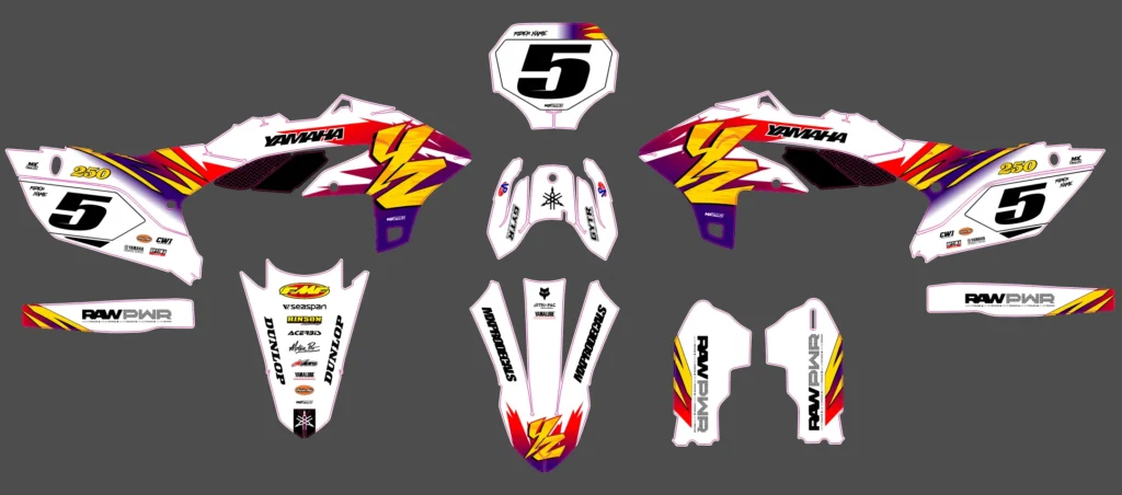 Okleina motocyklowa YAMAHA - YAM-594