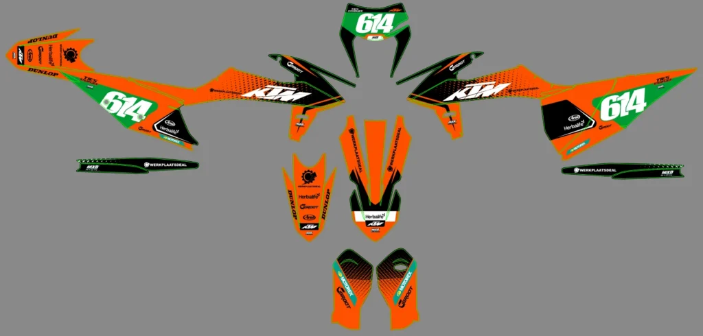 Okleina motocyklowa KTM - KTM-278