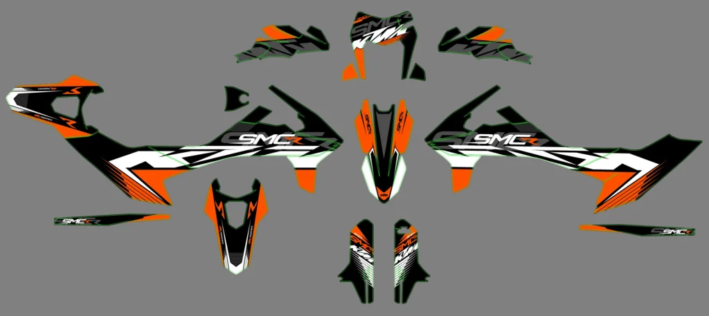 Okleina motocyklowa KTM - KTM-568