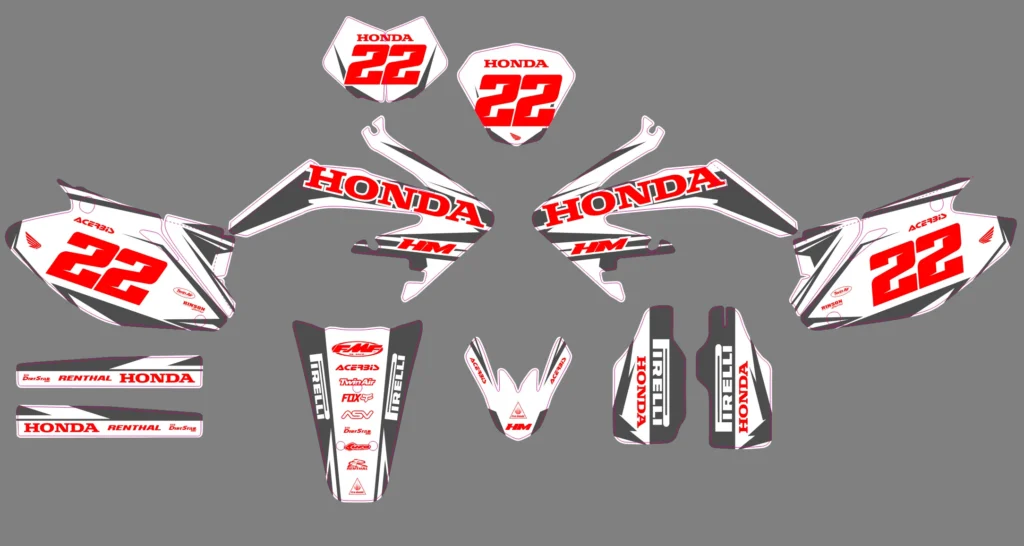 Okleina motocyklowa HONDA - HON-388