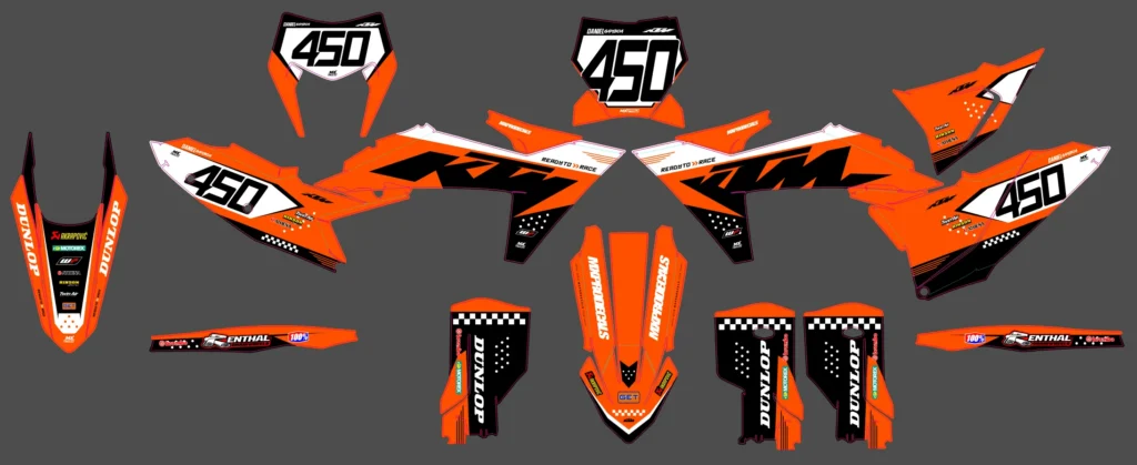 Okleina motocyklowa KTM - KTM-915
