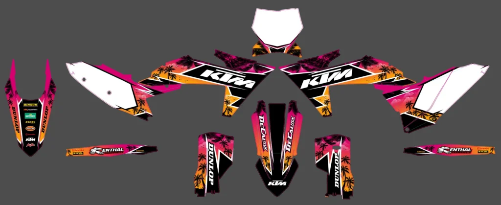 Okleina motocyklowa KTM - KTM-1049