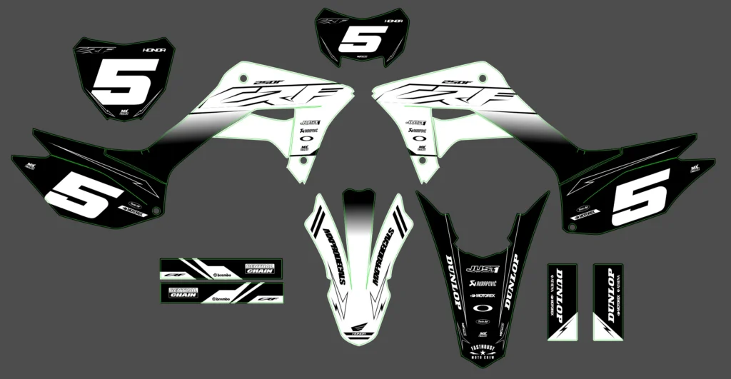 Okleina motocyklowa HONDA - HON-389