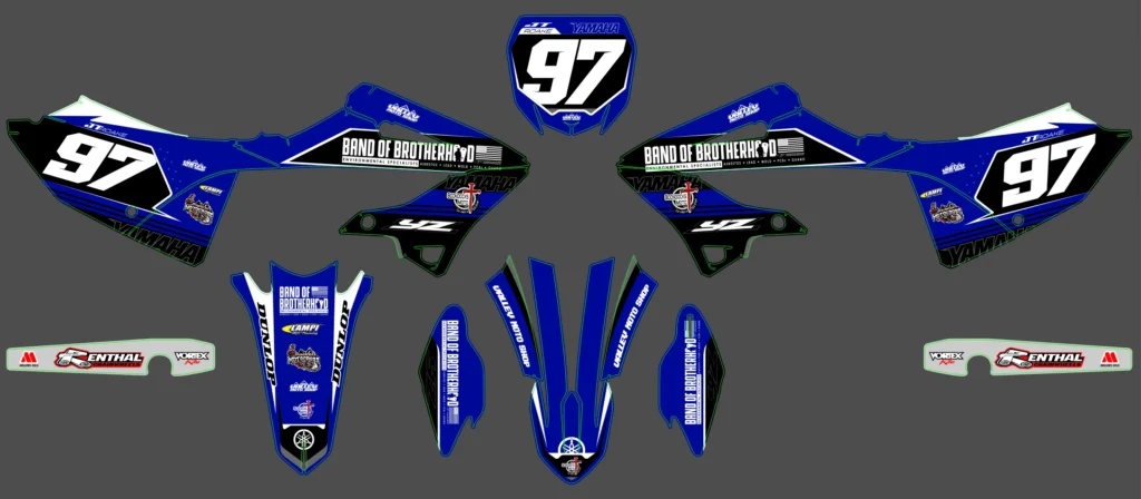 Okleina motocyklowa YAMAHA - YAM-615