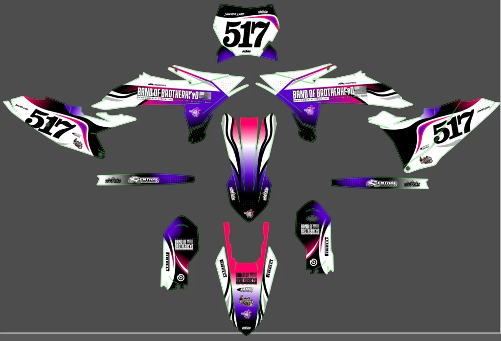 Okleina motocyklowa KTM - KTM-925