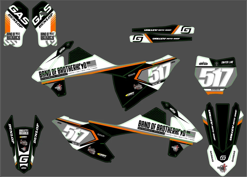 Okleina motocyklowa KTM - KTM-922
