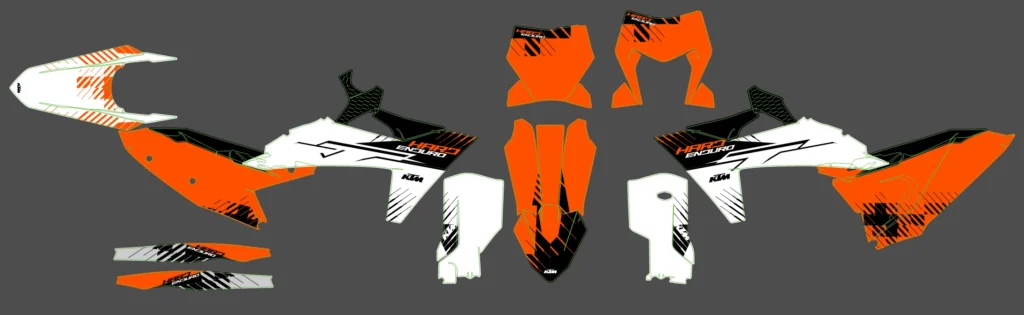 Okleina motocyklowa KTM - KTM-453