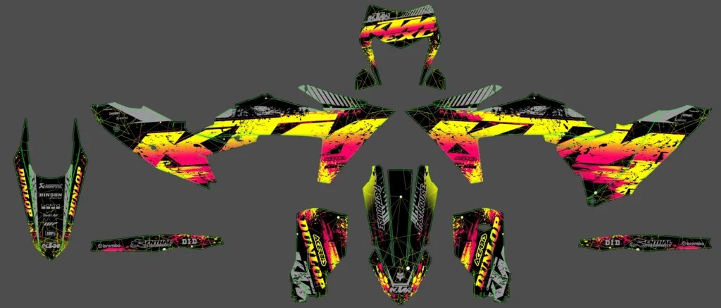 Okleina motocyklowa KTM - KTM-1113