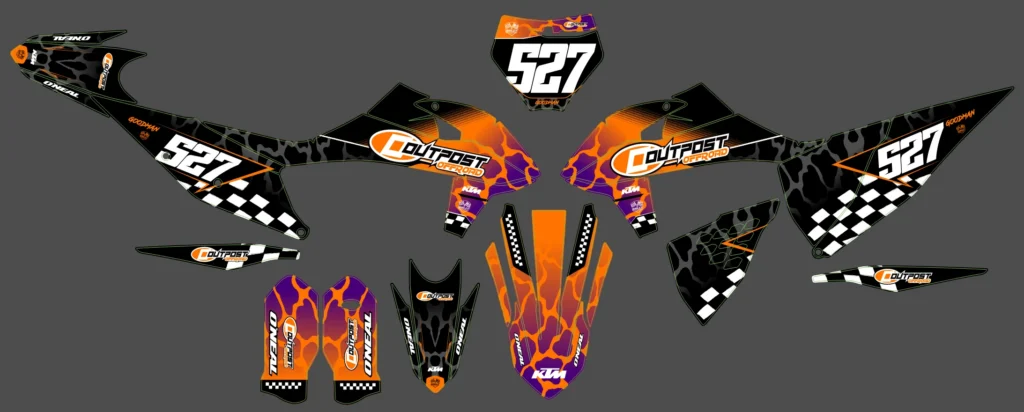 Okleina motocyklowa KTM - KTM-985