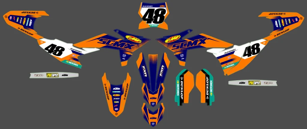 Okleina motocyklowa KTM - KTM-887