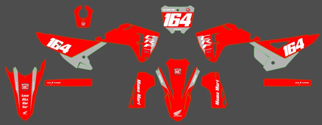 Okleina motocyklowa HONDA - HON-391