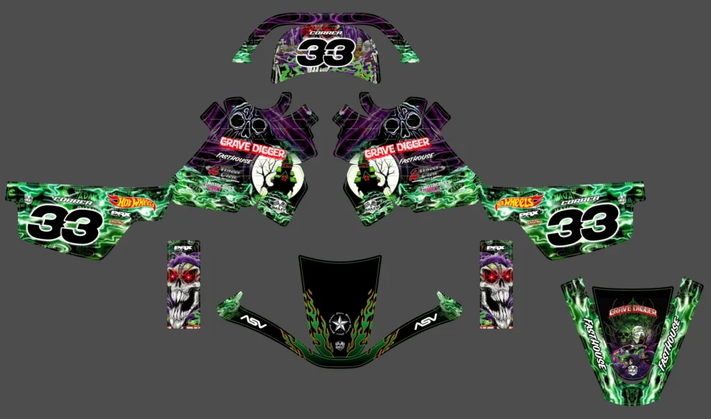 Okleina motocyklowa YAMAHA - YAM-622