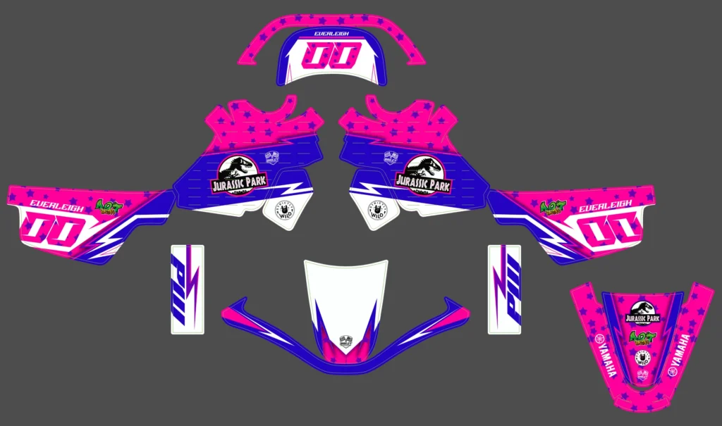Okleina motocyklowa YAMAHA - YAM-623