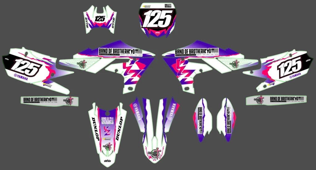 Okleina motocyklowa YAMAHA - YAM-625