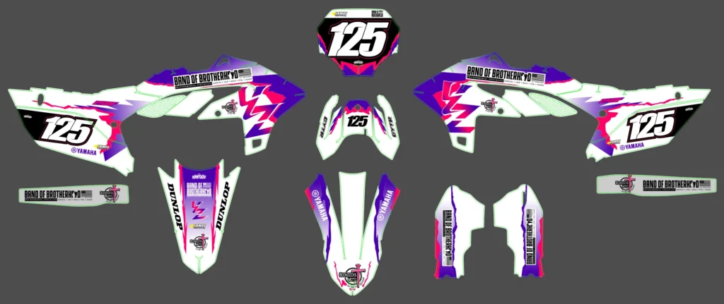 Okleina motocyklowa YAMAHA - YAM-626
