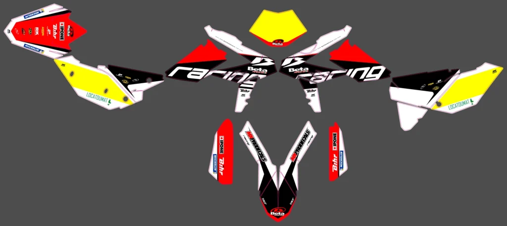 Okleina motocyklowa BETA - BETA-123