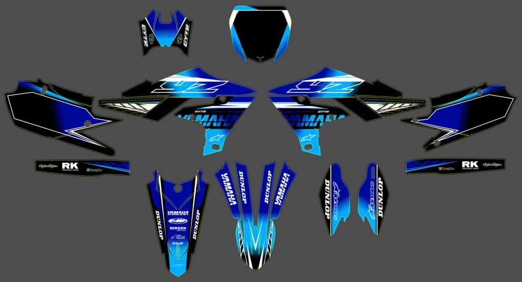 Okleina motocyklowa YAMAHA - YAM-629