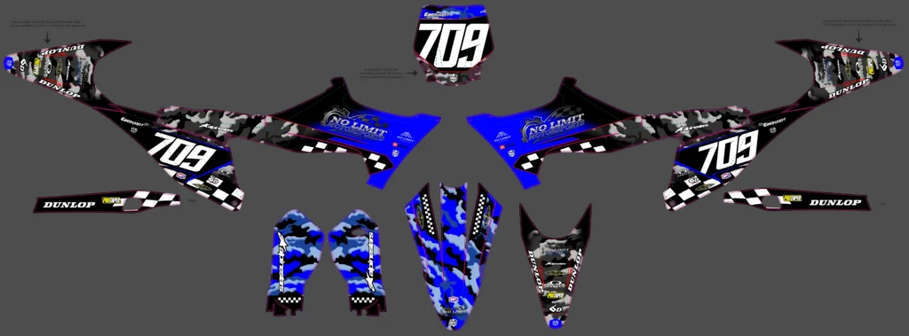 Okleina motocyklowa STARK VARG - STARK-03