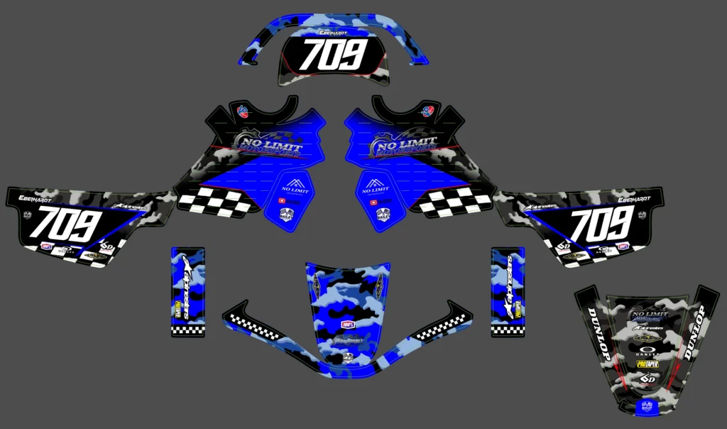 Okleina motocyklowa YAMAHA - YAM-631