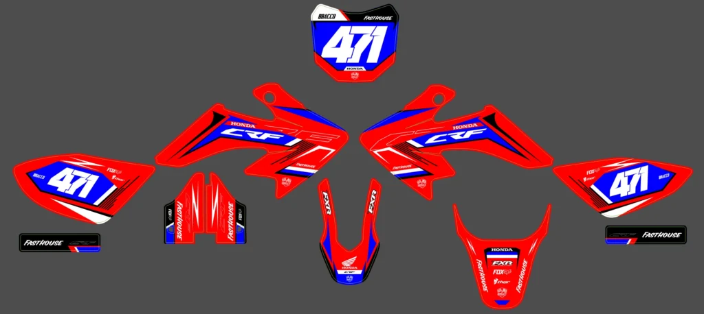 Okleina motocyklowa HONDA - HON-394