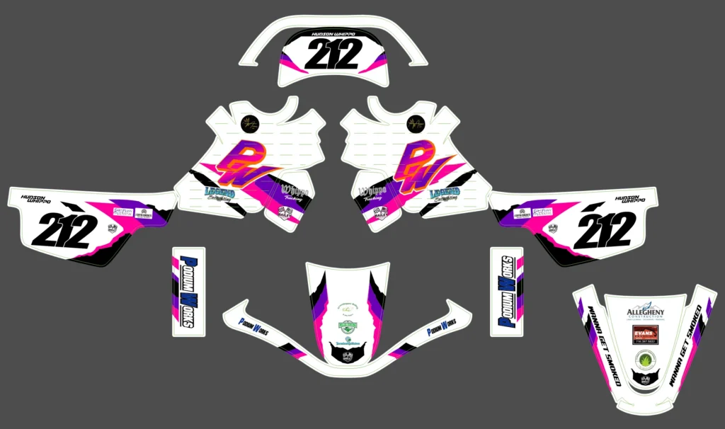 Okleina motocyklowa YAMAHA - YAM-634