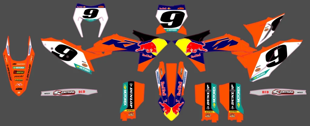 Okleina motocyklowa KTM - KTM-911
