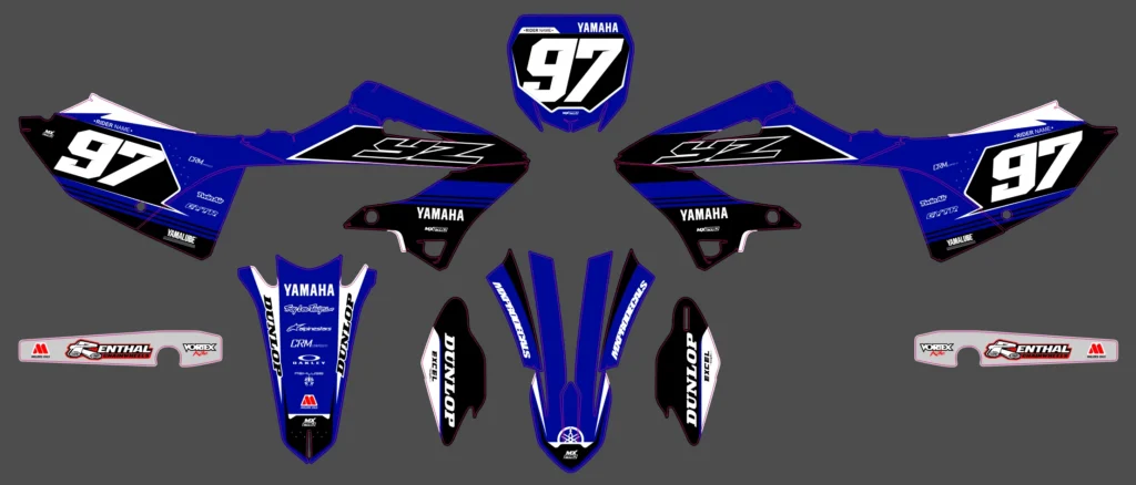 Okleina motocyklowa YAMAHA - YAM-635