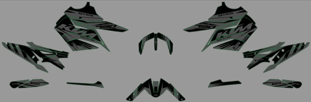 Okleina motocyklowa KTM - KTM-444